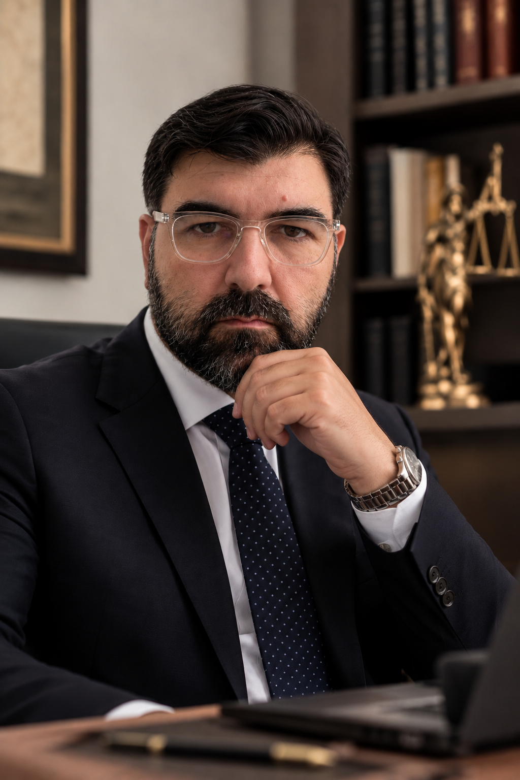 Advokat Uroš Radenković, Beograd